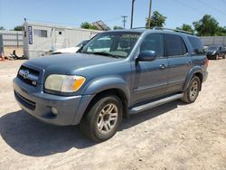 Salvage cars for sale from Copart Oklahoma City, OK: 2006 Toyota Sequoia Limited