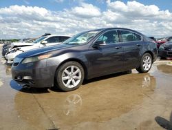 Salvage cars for sale at Grand Prairie, TX auction: 2013 Acura TL Tech