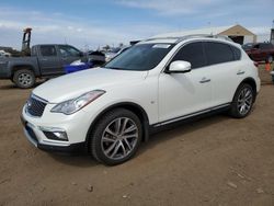 Salvage cars for sale at Brighton, CO auction: 2017 Infiniti QX50
