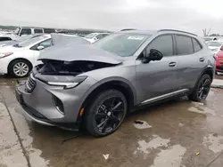 Salvage cars for sale at Grand Prairie, TX auction: 2021 Buick Envision Essence