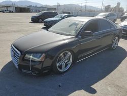 Salvage cars for sale from Copart Sun Valley, CA: 2013 Audi A8 Quattro