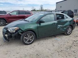 Salvage cars for sale from Copart Appleton, WI: 2014 Toyota Corolla L