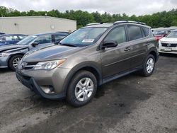 Salvage cars for sale at Exeter, RI auction: 2013 Toyota Rav4 LE