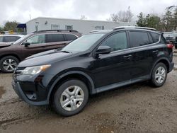 Salvage cars for sale at Lyman, ME auction: 2015 Toyota Rav4 LE