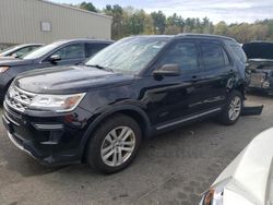 Ford Explorer xlt salvage cars for sale: 2018 Ford Explorer XLT