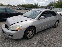 Salvage vehicles for parts for sale at auction: 2007 Honda Accord EX