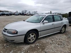 Salvage cars for sale from Copart West Warren, MA: 2001 Chevrolet Impala LS