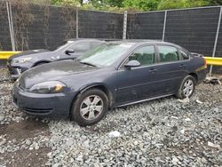 Salvage cars for sale from Copart Waldorf, MD: 2009 Chevrolet Impala 1LT