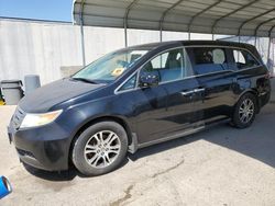 Salvage cars for sale from Copart Fresno, CA: 2013 Honda Odyssey EXL