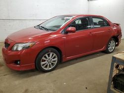 Salvage cars for sale at Ham Lake, MN auction: 2010 Toyota Corolla Base