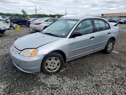 Salvage cars for sale from Copart Windsor, NJ: 2001 Honda Civic LX