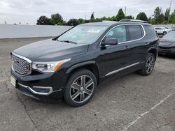 Carros salvage sin ofertas aún a la venta en subasta: 2017 GMC Acadia Denali