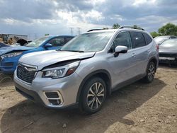 Salvage cars for sale at Elgin, IL auction: 2019 Subaru Forester Limited