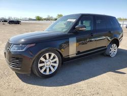 Salvage cars for sale from Copart Ontario Auction, ON: 2021 Land Rover Range Rover Westminster Edition