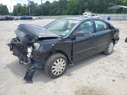 Salvage cars for sale at Savannah, GA auction: 2008 Toyota Corolla CE