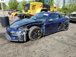 Salvage cars for sale at Marlboro, NY auction: 2023 Porsche Cayman GT4 RS