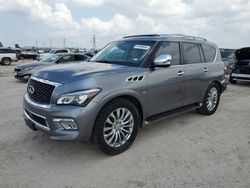 Infiniti salvage cars for sale: 2017 Infiniti QX80 Base