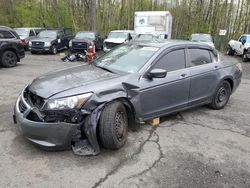 Salvage cars for sale from Copart East Granby, CT: 2008 Honda Accord LX