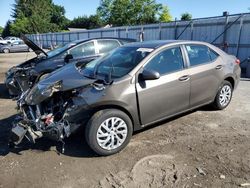 Salvage cars for sale at Finksburg, MD auction: 2017 Toyota Corolla L