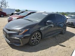 Salvage cars for sale from Copart San Martin, CA: 2020 Toyota Corolla SE