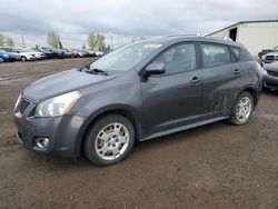 Pontiac Vibe salvage cars for sale: 2009 Pontiac Vibe