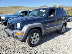 Salvage cars for sale from Copart Reno, NV: 2003 Jeep Liberty Sport