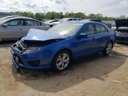 Salvage cars for sale at Louisville, KY auction: 2012 Ford Fusion SE