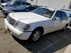 Salvage cars for sale at Vallejo, CA auction: 1997 Mercedes-Benz S 320W
