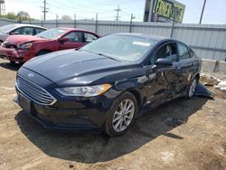 2017 Ford Fusion S Hybrid en venta en Chicago Heights, IL
