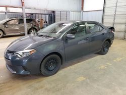 Salvage cars for sale from Copart Mocksville, NC: 2016 Toyota Corolla L