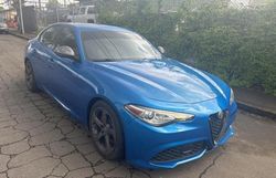 Salvage cars for sale at Portland, OR auction: 2017 Alfa Romeo Giulia