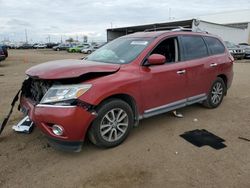 Salvage cars for sale at Brighton, CO auction: 2014 Nissan Pathfinder S
