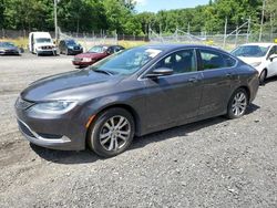 Salvage cars for sale from Copart Finksburg, MD: 2015 Chrysler 200 Limited