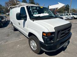 Salvage cars for sale at Hueytown, AL auction: 2012 Ford Econoline E250 Van