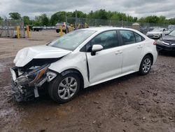 Salvage cars for sale from Copart Chalfont, PA: 2022 Toyota Corolla LE