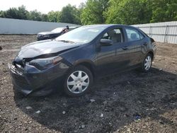 Salvage cars for sale from Copart Windsor, NJ: 2018 Toyota Corolla L