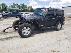 Salvage cars for sale at Spartanburg, SC auction: 2017 Jeep Wrangler Sahara