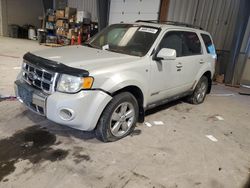 Salvage cars for sale from Copart West Mifflin, PA: 2008 Ford Escape Limited