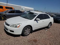 Salvage cars for sale at Phoenix, AZ auction: 2007 Honda Accord LX