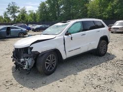 Salvage cars for sale at Waldorf, MD auction: 2019 Jeep Grand Cherokee Limited