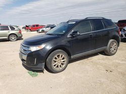 Salvage cars for sale at Amarillo, TX auction: 2013 Ford Edge Limited
