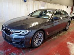 Salvage cars for sale at Angola, NY auction: 2022 BMW 530 XI