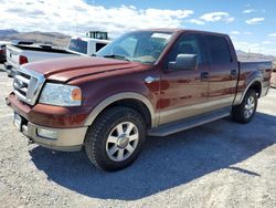 Salvage cars for sale at North Las Vegas, NV auction: 2005 Ford F150 Supercrew