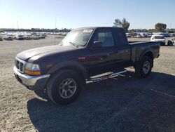 Salvage trucks for sale at Antelope, CA auction: 1999 Ford Ranger Super Cab