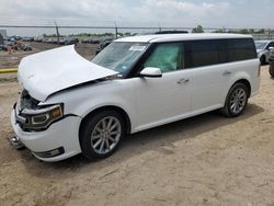 Salvage cars for sale at Houston, TX auction: 2019 Ford Flex Limited