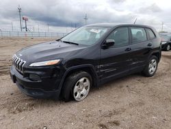 Jeep salvage cars for sale: 2014 Jeep Cherokee Sport