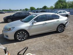 Salvage cars for sale from Copart Ontario Auction, ON: 2014 Honda Accord Sport