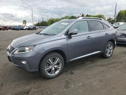 Salvage cars for sale from Copart Denver, CO: 2015 Lexus RX 350 Base