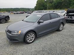 Salvage cars for sale from Copart Concord, NC: 2014 Volkswagen Jetta SE