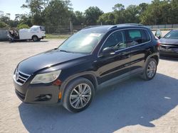 Salvage cars for sale from Copart Fort Pierce, FL: 2010 Volkswagen Tiguan S